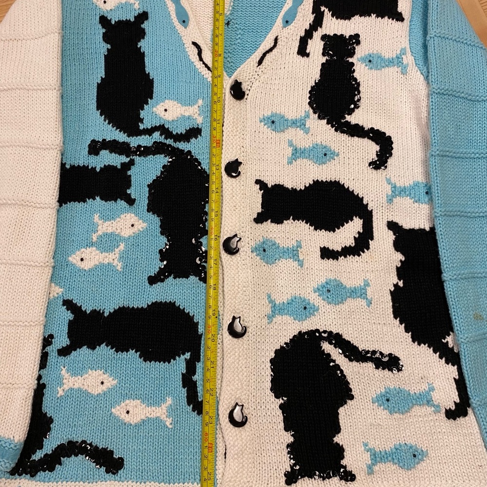 Cat sweater vintage - Picture 4 of 14